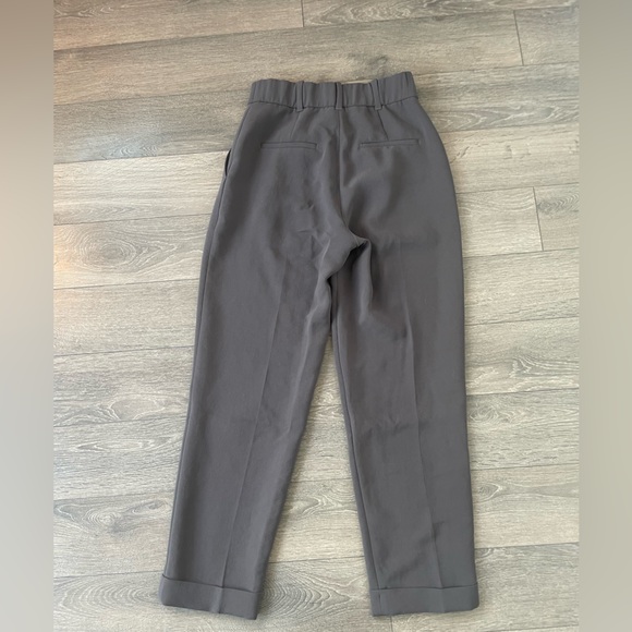 Aritzia Wilfred Dashwood Pant Peppercorn Grey 0 - Picture 2 of 4